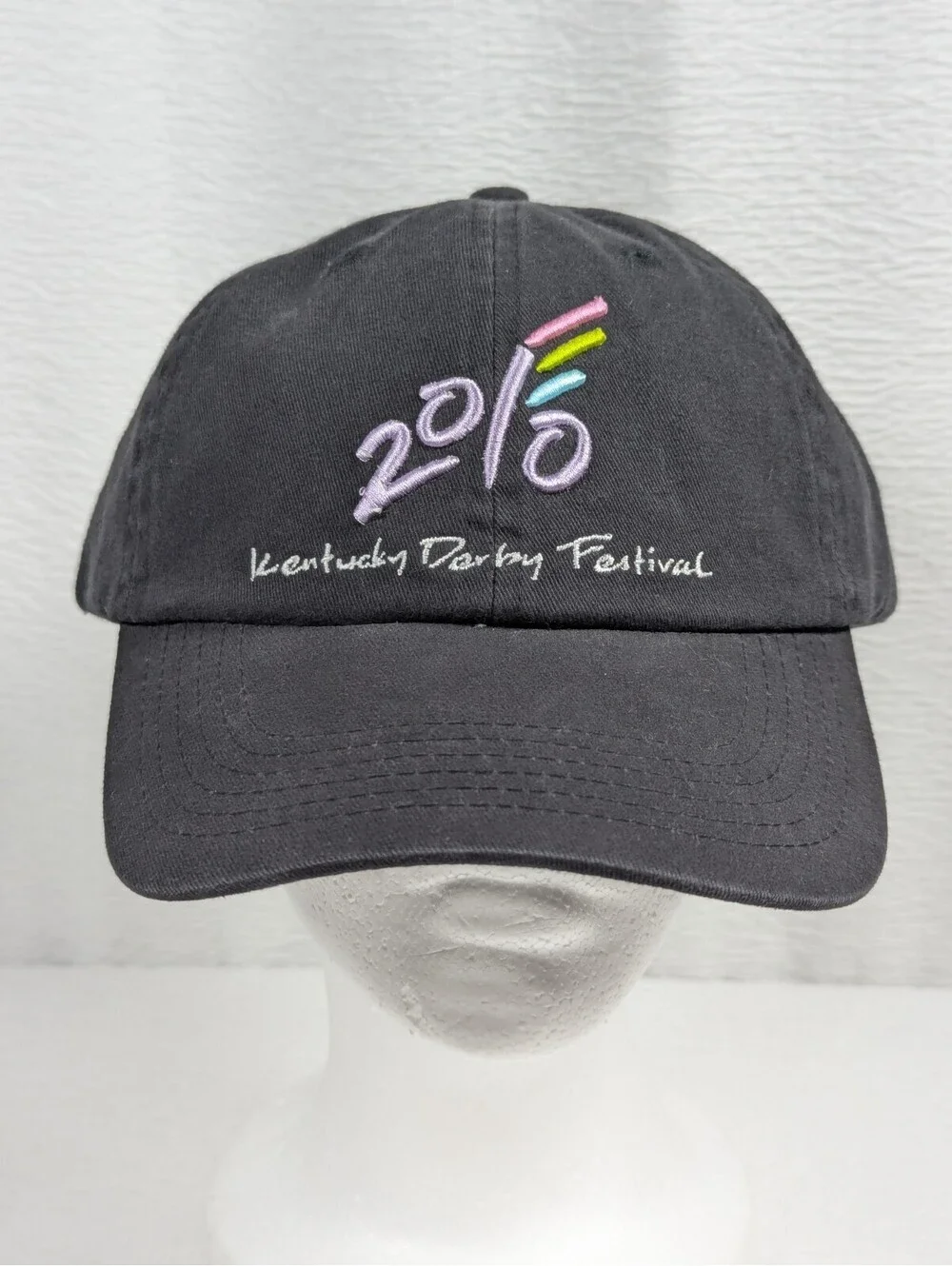 2010 - Kentucky Derby Festival - Adjustable Cap / Hat - Black